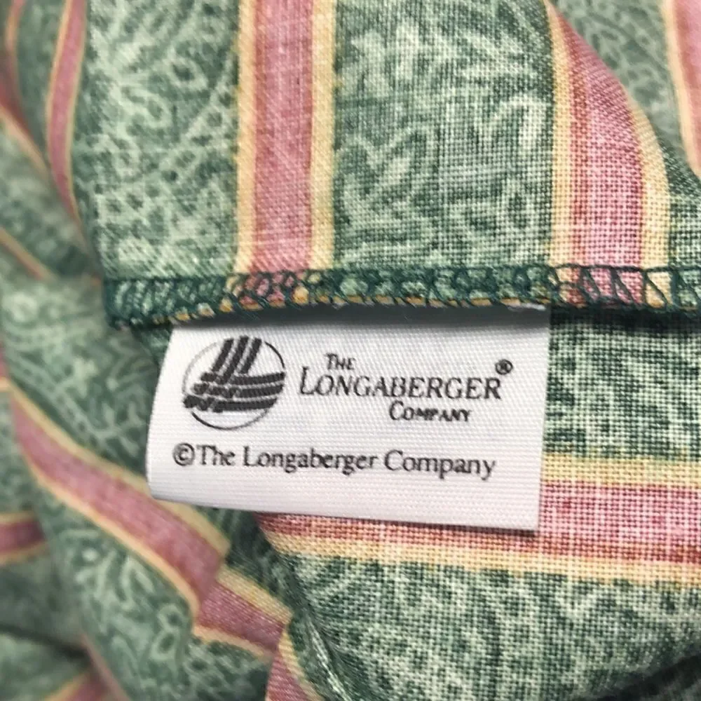 Longaberger Imperial Stripe 9” Measuring Liner OTE
